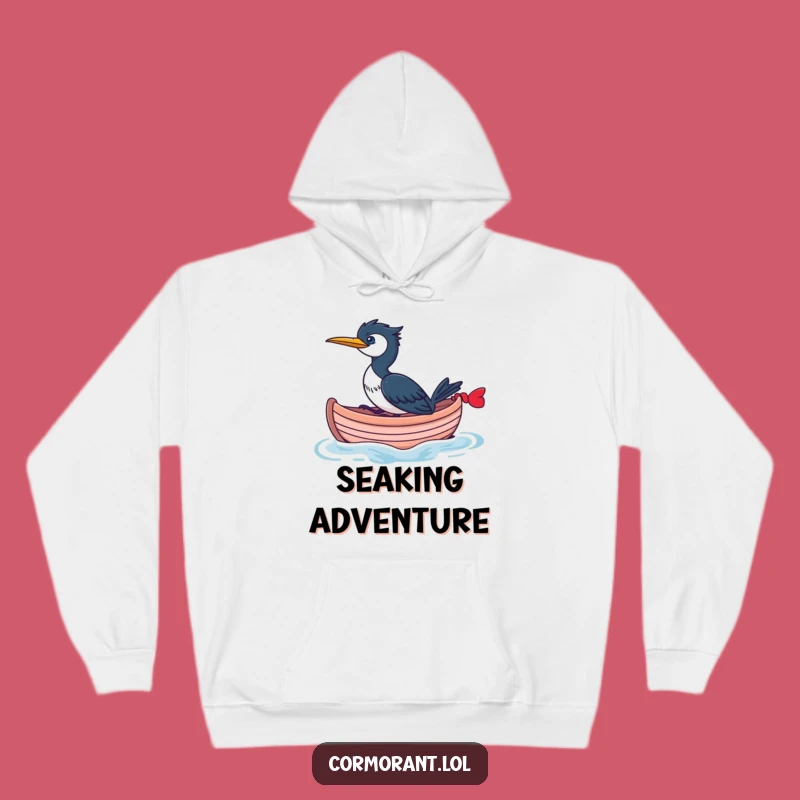 Cozy Funny Cormorant Boat Hoodie: Whimsical Adventures Await