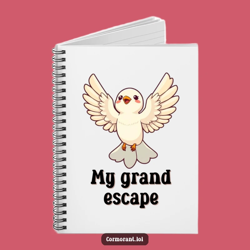 Funny Soaring Bird Notebook: Jot Down Ideas with Avian Flair, Perfect Funny Gift!