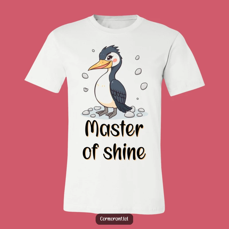 Funny Cormorant Showman T-Shirt - Hilarious Bird & Talented Gift!